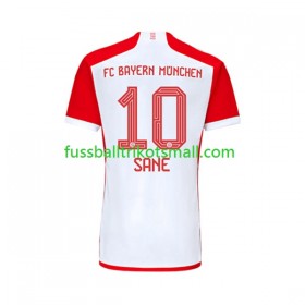 Fußballtrikots Bayern München Leroy Sane 10 2023-2024 Kurzarm Heimtrikotsatz kaufen
